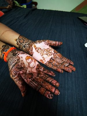 Mehndi Waves Artwork