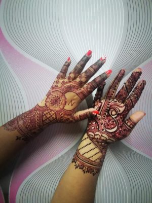 Mehndi Waves Artwork