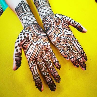 Mehndi Waves Artwork