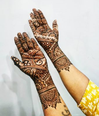 Mehndi Waves Artwork